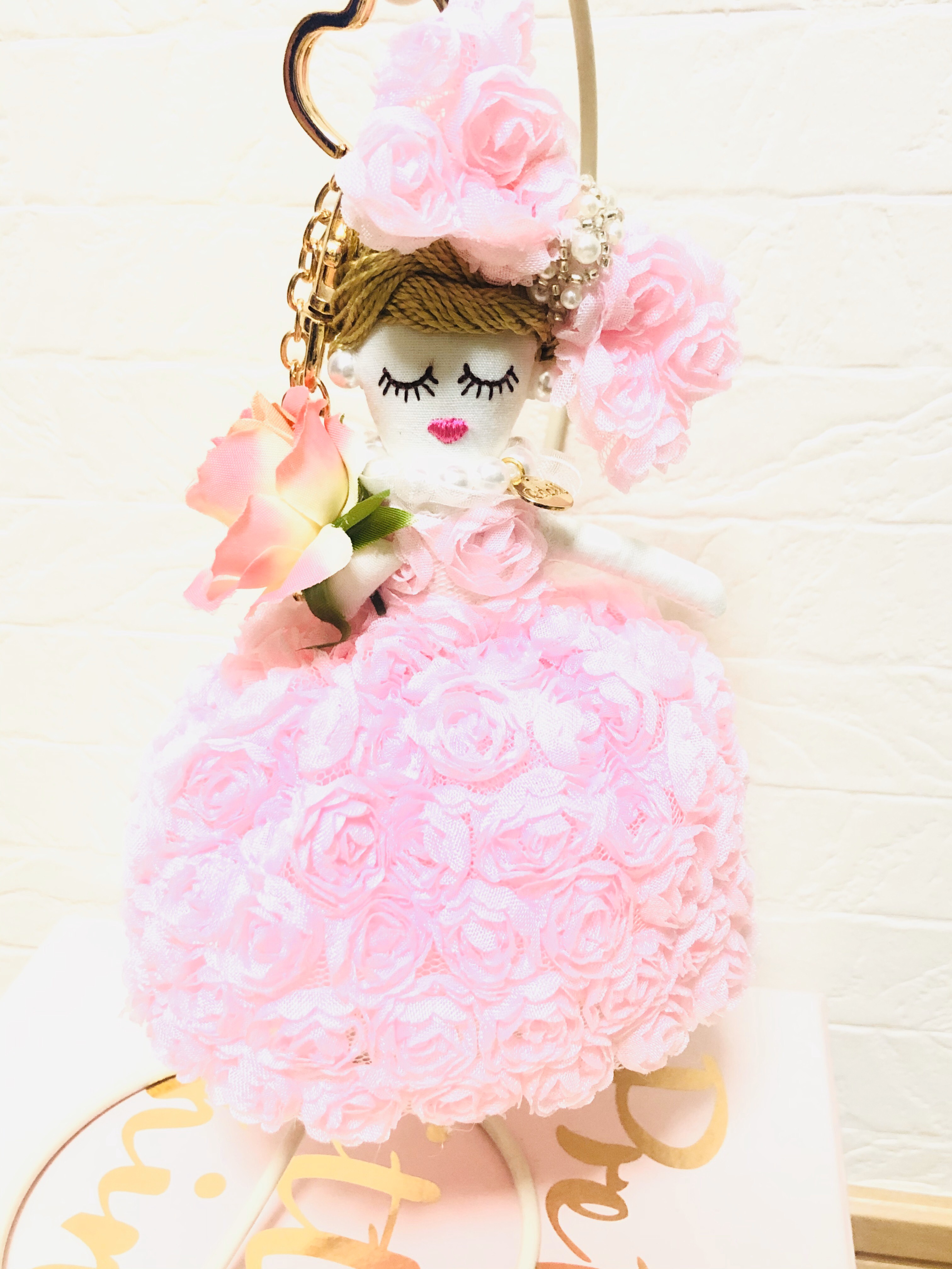 ウエディングルルベちゃん　バッグチャーム