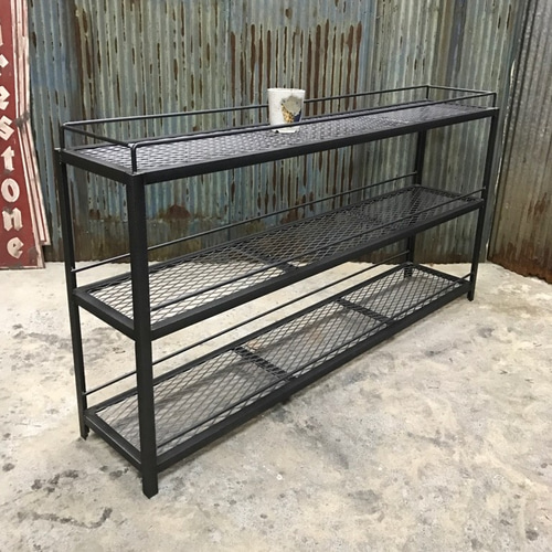 BOTANAIZ SHELF2 植物棚 アイアン シェルフ w1500ｍｍ ※受注製作 棚