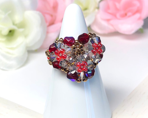 スワロフスキー Chic Multi Red リング｜Yahoo!フリマ（旧PayPay