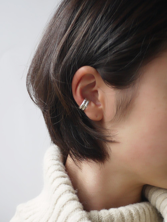 sv950＊ear cuff(3ｍｍ+3ｍｍ) 2枚目の画像