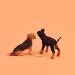 [スポット] 1:12 シミュレーション ミニチュア ドール ハウス ペットの短毛犬の純粋な手作り作品 --- マップ カスタム 3枚目の画像