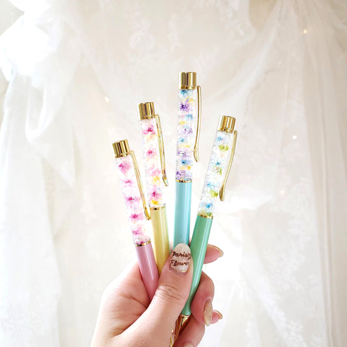 送料無料♡ 【無料ラッピング】 ハーバリウムボールペン マカロン