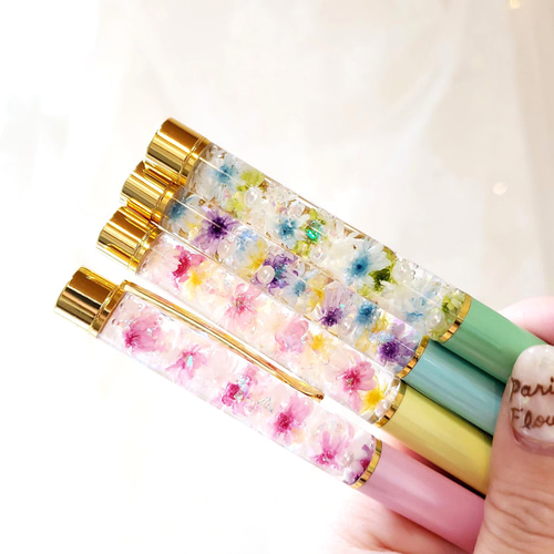 送料無料♡ 【無料ラッピング】 ハーバリウムボールペン マカロン