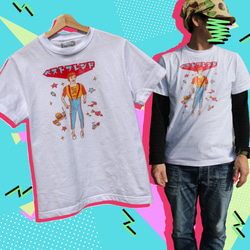 ベストフレンド　Ｔシャツ　ビッグシルエット　レトロ　ユニーク　シンプル　　新作Tシャツ2020 4枚目の画像