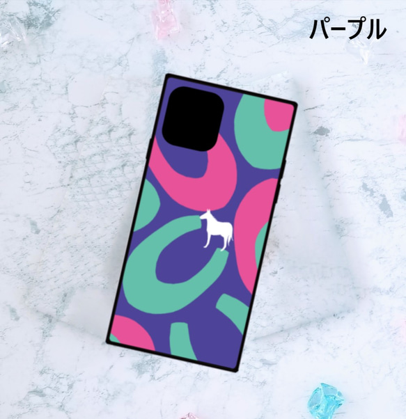 【SALE】スポーティーなお馬さんの蹄鉄ケース【iPhone】 2枚目の画像