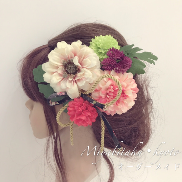 【オーダーメイド】N.Hana様の専用ページ♡ヘッドドレス/髪飾り♡成人式・卒業式・結婚式 1枚目の画像
