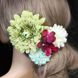 フラダンス髪飾り　オーダー　複数 フラダンス髪飾り オーダー 複数