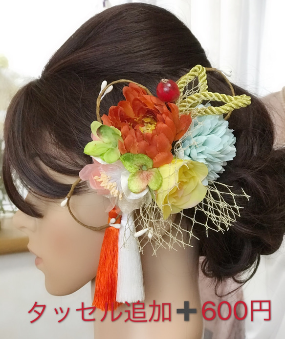 髪飾り・成人式・卒業式・和婚式　F200220KA2 5枚目の画像