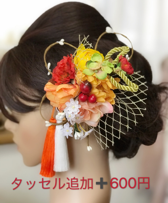 髪飾り・成人式・卒業式・和婚式　F200220KA3 5枚目の画像