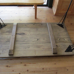 栗のダイニングテーブル　１５００×８００　H７１０ 4枚目の画像