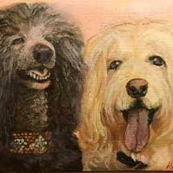 カスタムペットの肖像画: AI生成, 犬, 猫, 油絵, 鉛筆画, 中国画