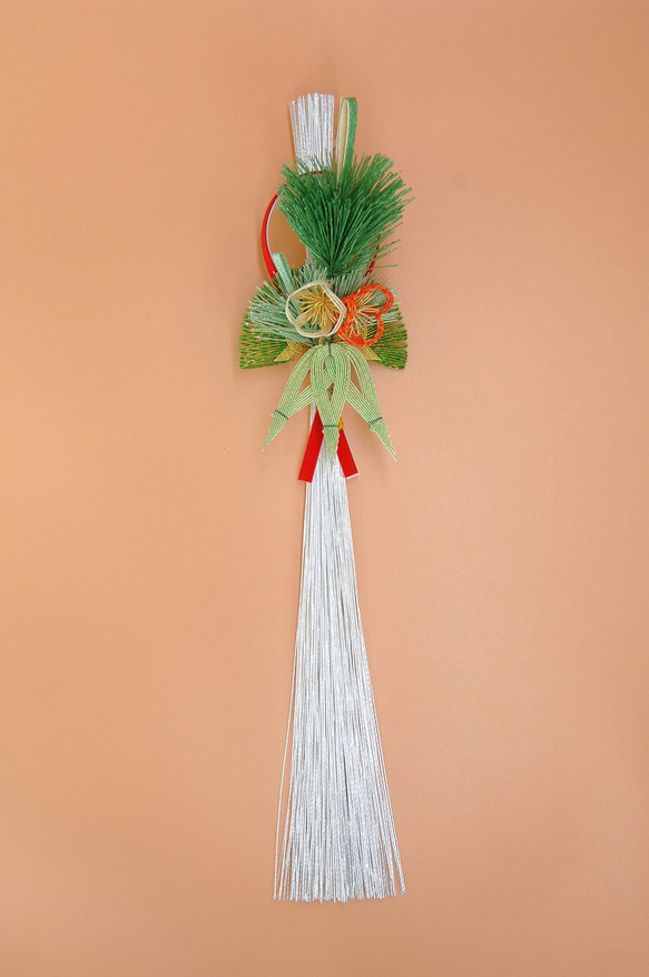 水引お正月飾りR27松竹梅/しめ縄/しめ飾り/縁起物/開運/年越し しめ縄