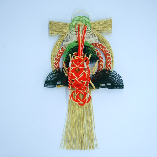 水引お正月飾り[44AK] 海老/しめ縄/しめ飾り/縁起物/開運/ギフト