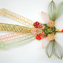 水引飾りH07鳳凰（ホーオー）/縁起物/開運 しめ縄・しめ飾り 盆栽水引