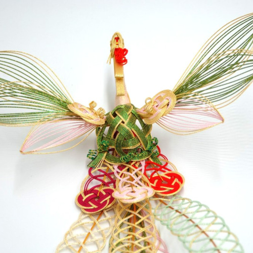 水引飾りH07鳳凰（ホーオー）/縁起物/開運 しめ縄・しめ飾り 盆栽水引