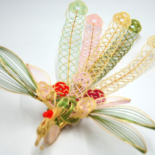 水引飾りH07鳳凰（ホーオー）/縁起物/開運 しめ縄・しめ飾り 盆栽水引