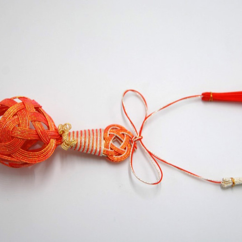 愛と幸せを運ぶホーオー！水引お正月飾り123SS 鳳凰&小槌セット