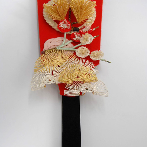 水引お正月飾り[34DR1] 豪華な羽子板(中)しめ縄/しめ飾り/縁起物