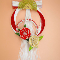 水引お正月飾り13AA/クリップ付き/縁起物/しめ縄/しめ飾り しめ縄