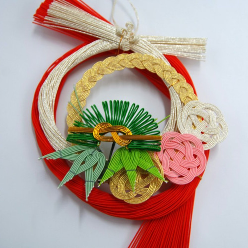 水引お正月飾り[70BR] 松竹梅/しめ縄/しめ飾り/縁起物/ギフト しめ縄