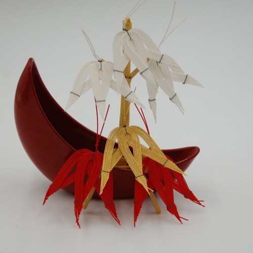 おきもの(お正月) 楽天市場】お正月飾り 置物 ちりめん コンパクト 小さい / 華