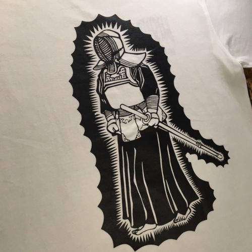 【新品・未開封】T.バウアー sword Tシャツ 剣道 デザイン Tシャツ / BUSHIDO Tシャツ（バックプリント） T