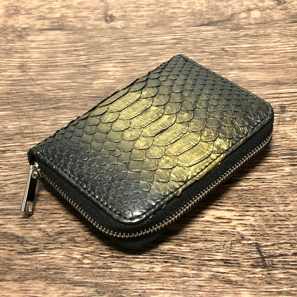 ◇◆ パイソン 本革 財布 コインケース メンズ レディース ◇◆