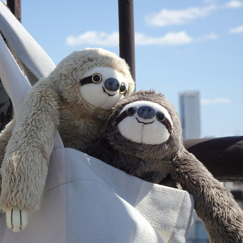 色違いのナマケモノ(2.5ヶ月以内で発送) ぬいぐるみ Stepping-Dogs