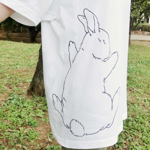 うさぎさんがぎゅーTシャツ 長袖 Tシャツ pal*U 通販 10979153