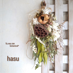 専用＊サルフレア＆ハス　ドライフラワースワッグ 0_b0bc006401d1afa9db6c50ea5531