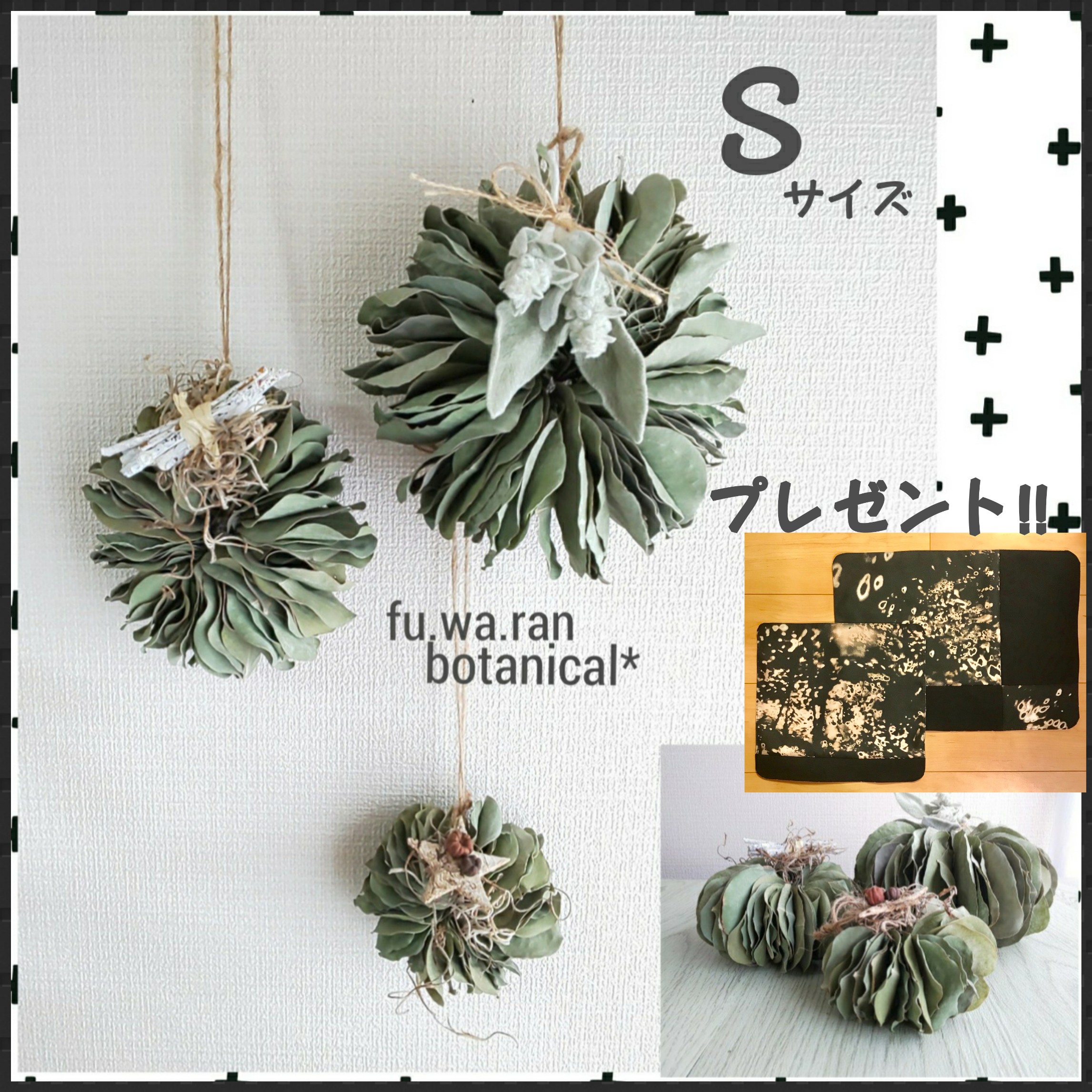 ♣️2ヶ以上購入でプレゼント!!♣️Sサイズ* ユーカリポポラスの  