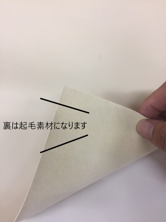 合皮生地　ハンドメイドクラフト生地　「ロンディーネ」　合成皮革　ＰＵ　合皮　日本製　抗菌消臭加工　 6枚目の画像