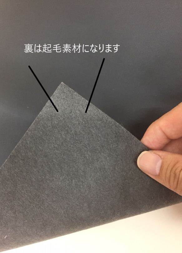 合皮生地　ハンドメイドクラフト生地　「ロンディーネ」　合成皮革　ＰＵ　合皮　日本製　抗菌消臭加工　 7枚目の画像