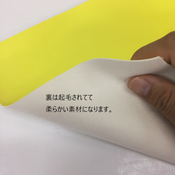 合皮生地　ハンドメイドクラフト生地　「蛍光カラー合皮」　ネオンカラー　合成皮革　ＰＵ　合皮　スポーツ　日本製 8枚目の画像