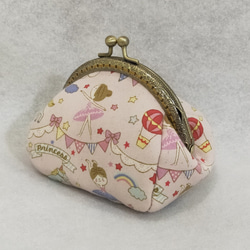 MintSaSa *和布可愛いダンス口ゴールドバッグ和風サーカス熱気球ポニー小さな女の子手構図創作人口金素材手縫い 3枚目の画像