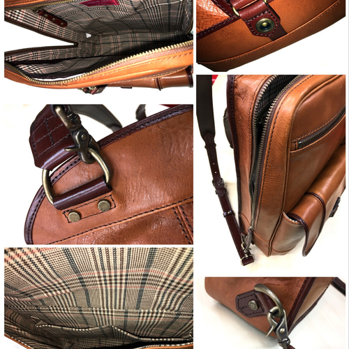 デザイン、素材感で人気の高い イタリアンレザーリュック リュック