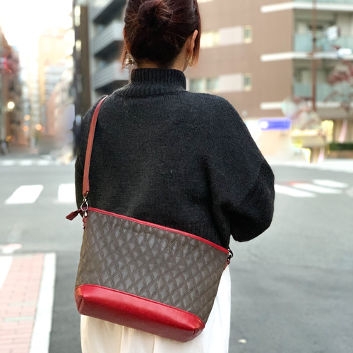 unisondept ショルダーバッグ 激レア】ユニゾンデプト UNISONDEPT ショルダーバッグ レザー 黒