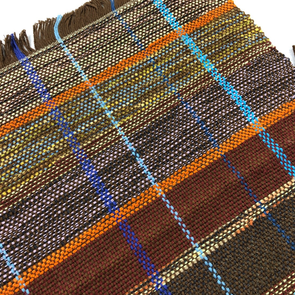 機織り手織り一枚売り　ランチョン 敷物 テーブルクロス テーブルセンター 2枚目の画像