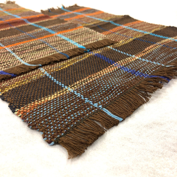 機織り手織り一枚売り　ランチョン 敷物 テーブルクロス テーブルセンター 5枚目の画像