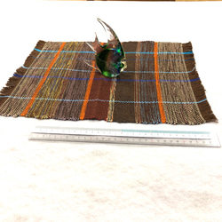 機織り手織り一枚売り　ランチョン 敷物 テーブルクロス テーブルセンター 8枚目の画像
