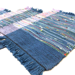 機織り手織りテーブルクロス　テーブルセンター　一枚 1枚目の画像