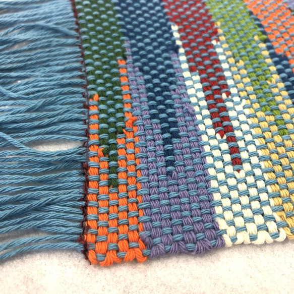 機織り手織りテーブルセンター 敷物 テーブルクロス 3枚目の画像