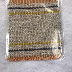 【SOLD】●55 手織り　機織り　コースター10枚 3枚目の画像