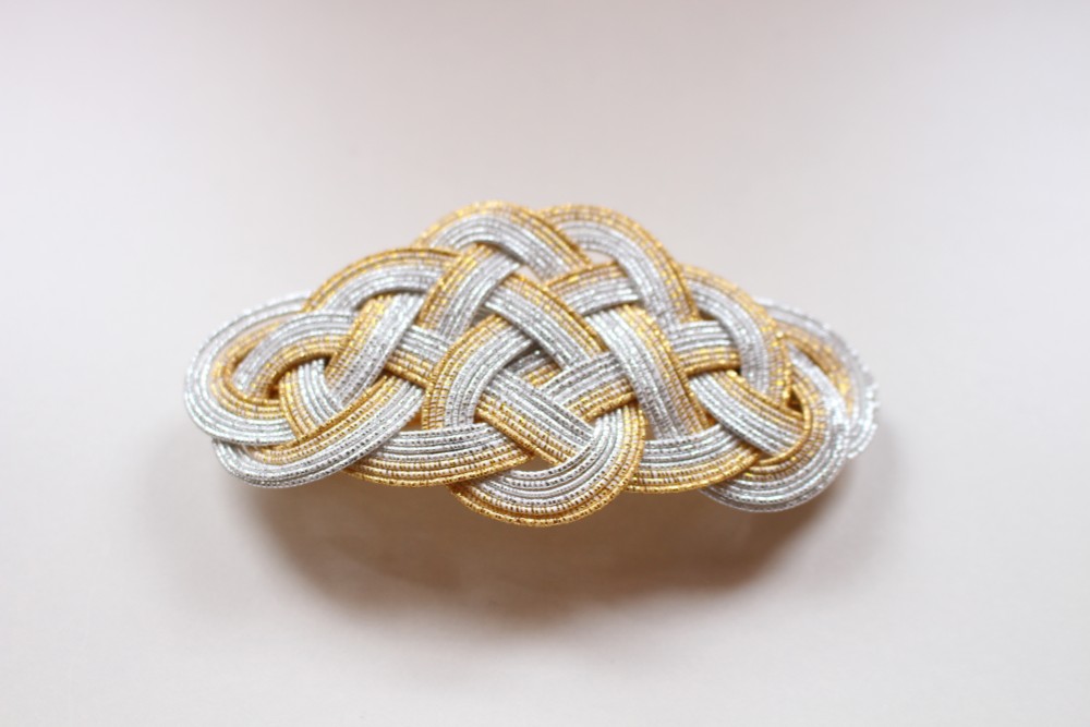 No.139 水引バレッタ ハンドメイド 髪飾り No.139 水引バレッタ ハンドメイド 髪飾り