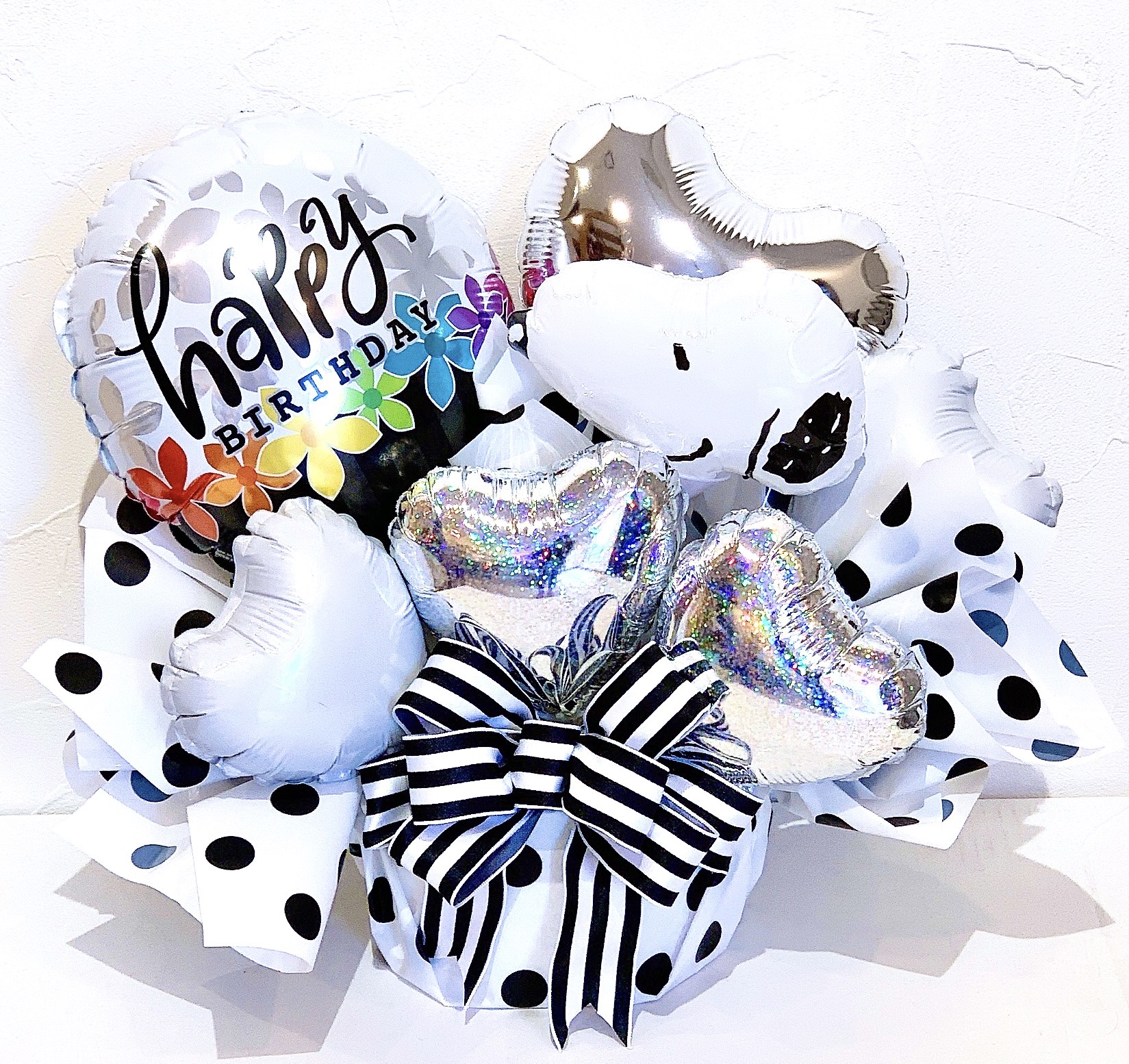 【SNOOPYアレンジ】バルーンギフト　バルーンアレンジメント