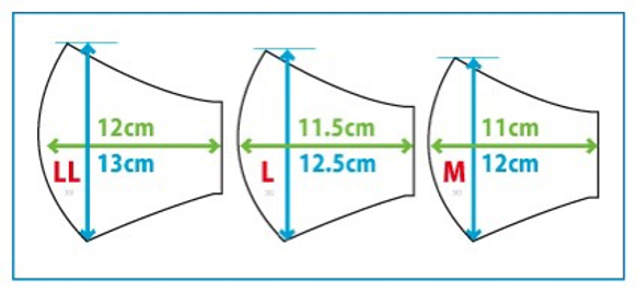 【通学におススメ】手織り藍染マスク＊オーガニックコットン＊受注製作＊藍染＊夏 8枚目の画像