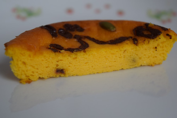 北海道恵庭市特産エビスかぼちゃのベイクドチーズケーキ、チョコパンプキン5個セット 2枚目の画像