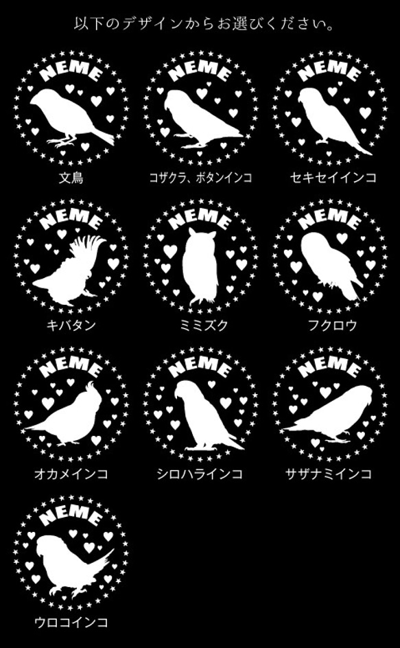 內之子定制貼紙（適用於鸚鵡、鳥類和貓頭鷹） 切割貼紙 切割片 第4張的照片