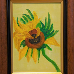 ゴッホひまわりC 油彩画原画 絵画 yko 通販 10536924｜Creema(クリーマ)