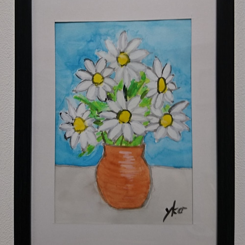 マーガレット 水彩画原画 絵画 yko 通販 7390188|Creema(クリーマ) マーガレット 水彩画原画 絵画 yko 通販 7390188|Creema(クリーマ)